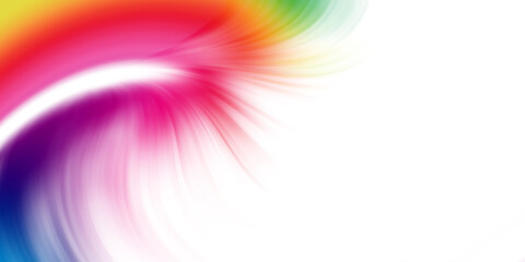 Abstract rainbow watercolour background with splashes	