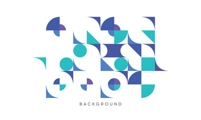 vector abstract geometric shapes background