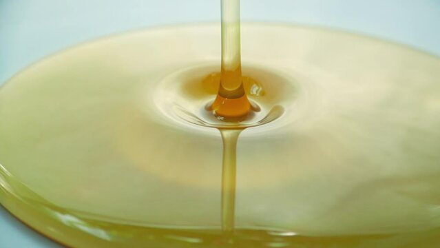 Syrup Poured And Fills Screen