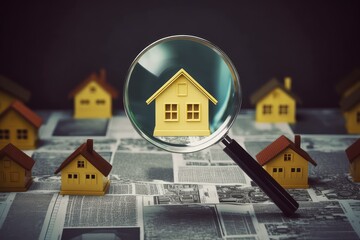 House search review. Photo generative AI