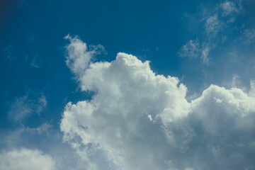 Obraz premium blue sky with clouds