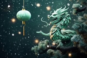 Dragon, new year