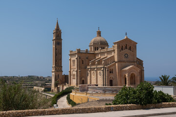 The National Shrine of the Blessed Virgin of Ta Pinu, Gozo, Malta