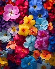 colorful flowers background