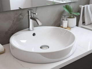 modern bathroom sink