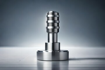 close up of a microphone - Powered by Adobe