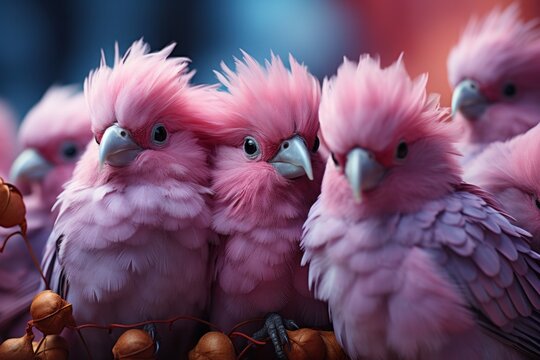 Pink deals bird pet