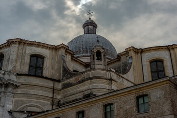 Obraz premium church, historic monument in the center of Venice, architectural style