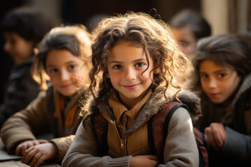 Education for Refugee Children. Highlight initiatives ensuring education for displaced youth. Generative Ai.