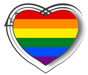 LGBTQ Heart