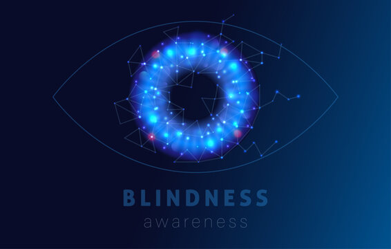 Blindness awareness background. Blindness Awareness Month design. Living without sight. Save Your Vision. Diabetic Eye Disease. Persons with Disabilities. Blinding diseases