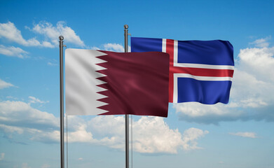 Iceland national flag