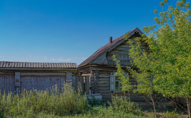 old wooden house