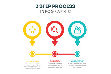 Vector Infographic thin line design with icons and 3 options or steps. Infographics for business concept. Can be used for presentations banner, workflow layout, process diagram, flow chart, info graph