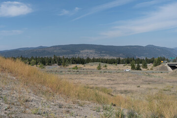 Obraz premium 荒野 山々 カナダ BC州 風景