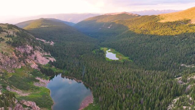Aerial Tour of Colorado's Majestic Rocky Mountains