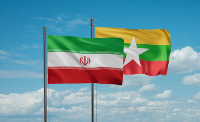 Myanmar Faso flag