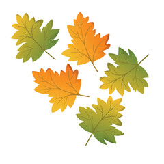 oktoberfest leaves. oktoberfest beer festival autumn, vector flat background for oktoberfest beer festival celebration