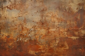 Old rust texture background | Generative AI