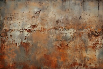 Fototapeta premium Old rust texture background | Generative AI