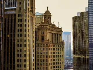 Fototapeta na wymiar Chicago’s architecture