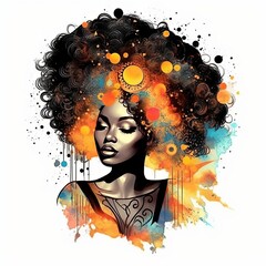 Afro Queen, Sexy and Intelligent