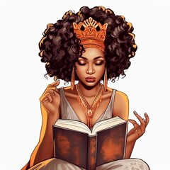 Afro Queen, Sexy and Intelligent