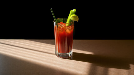 A Bloody Mary Cocktail
