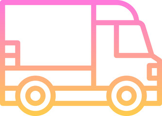 Delivery truck icon