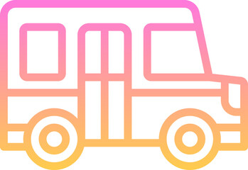 School bus icon