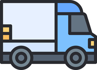 Delivery truck icon