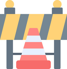 Barrier traffic icon