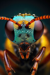 Extreme Close up of a Fly