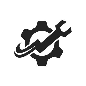 recommend clip art: industry logo template Isolated. Brand Identity. Icon Abstract Vector graphic