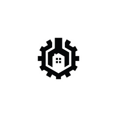 Obraz premium house services icon vector