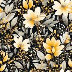 Seamless pattern. Generated AI