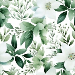 Seamless pattern. Generated AI