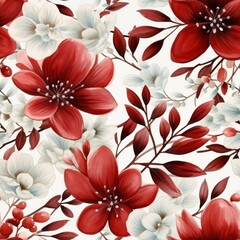 Seamless pattern. Generated AI