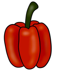 red bell pepper