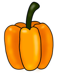 Yellow bell pepper