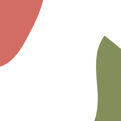 Colorful Abstract Blob Shapes Frame