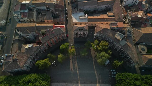 Catania aerial view