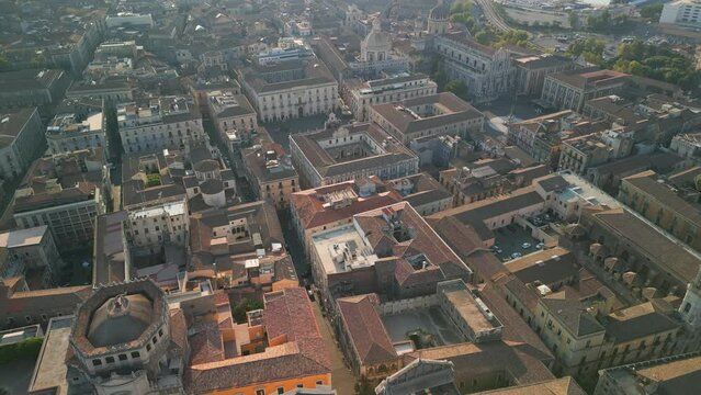 Catania aerial view
