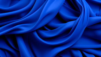 abstract blue color background with waves and lines