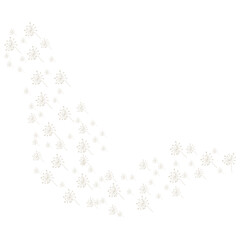 Dandelion Logo, Vector Plant Dandelion flower, Design Icon Template