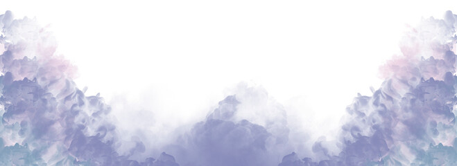 color smoke transparent background