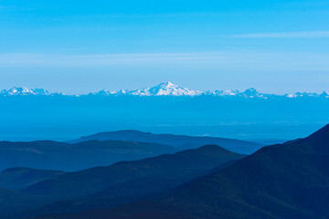 Fototapeta premium mountain far away