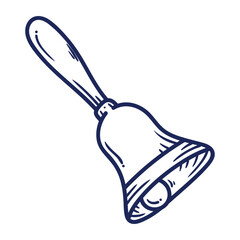 bell doodle icon
