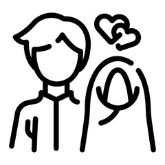 couple Line Icon