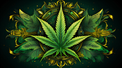 Cannabis Leaf